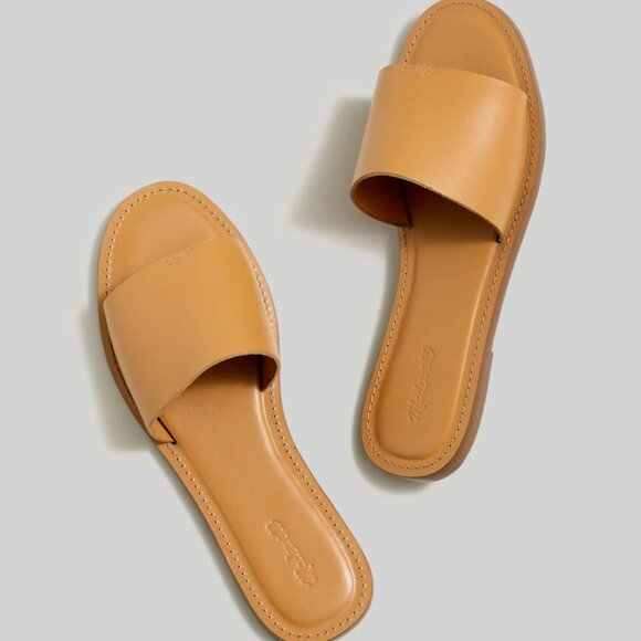 Madewell The Boardwalk Post Slide Sandal - Picture 1 of 5